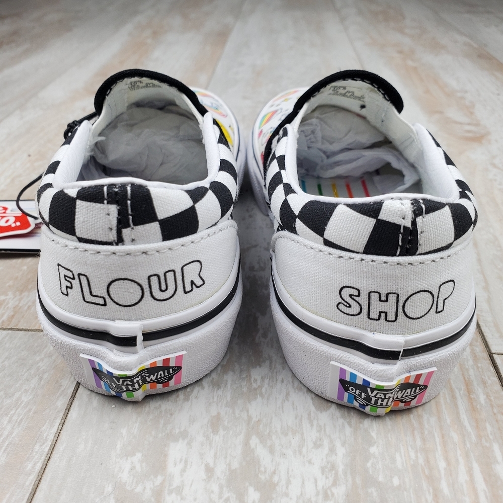 Vans X Flour Shop Classic Slip On - Picture 6 of 10